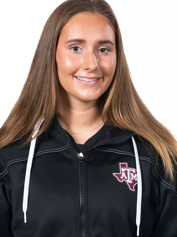 COLLEGE STATION, TX - September 08, 2022 - Sarah Lankford during Texas A&M Aggies Swimming & Diving photo day in College Station, TX. Photo By Craig Bisacre/Texas A&M Athletics