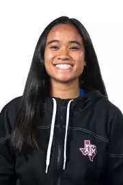 COLLEGE STATION, TX - September 08, 2022 - Desirae Mangaoang during Texas A&M Aggies Swimming & Diving photo day in College Station, TX. Photo By Evan Pilat/Texas A&M Athletics