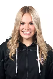 COLLEGE STATION, TX - September 08, 2022 - Payton Props during Texas A&M Aggies Swimming & Diving photo day in College Station, TX. Photo By Evan Pilat/Texas A&M Athletics