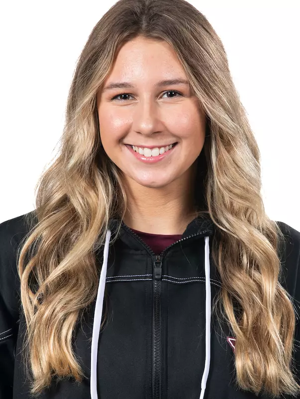 COLLEGE STATION, TX - September 08, 2022 - Chloe Stepanek during Texas A&M Aggies Swimming & Diving photo day in College Station, TX. Photo By Craig Bisacre/Texas A&M Athletics