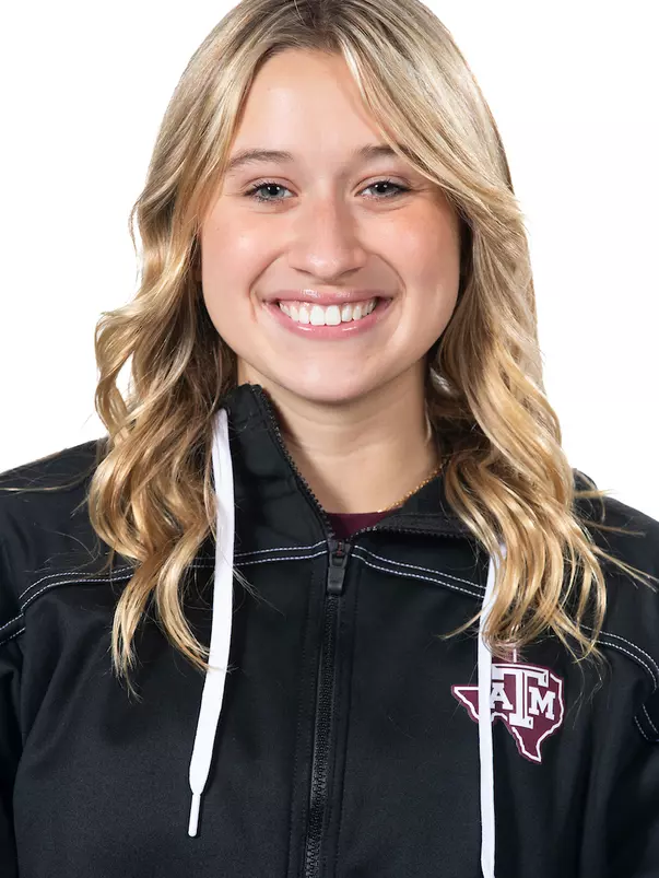 COLLEGE STATION, TX - September 08, 2022 - Victoria Taylor during Texas A&M Aggies Swimming & Diving photo day in College Station, TX. Photo By Craig Bisacre/Texas A&M Athletics