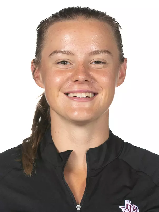 COLLEGE STATION, TX - August 30, 2022 - Antonia Zacharovska of the Texas A&M Aggies during Texas A&M Aggies Women's Golf photo day in College Station, TX. Photo By Rachel Mahan/Texas A&M Athletics