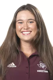 COLLEGE STATION, TX - August 23, 2022 - Brooke Brombach during Texas A&M Aggies Equestrian headshot day in College Station, TX. Photo By Aiden Shertzer/Texas A&M Athletics