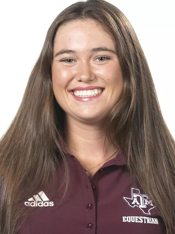 COLLEGE STATION, TX - August 23, 2022 - Brooke Brombach during Texas A&M Aggies Equestrian headshot day in College Station, TX. Photo By Aiden Shertzer/Texas A&M Athletics