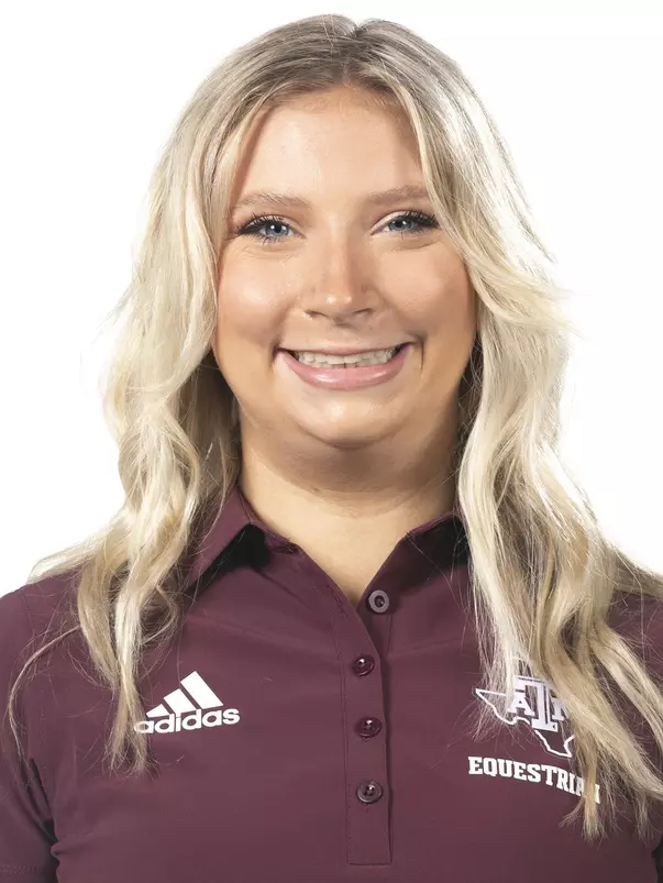 COLLEGE STATION, TX - August 23, 2022 - Emma Cress during Texas A&M Aggies Equestrian headshot day in College Station, TX. Photo By Aiden Shertzer/Texas A&M Athletics
