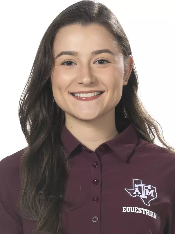 COLLEGE STATION, TX - August 23, 2022 - Riley Dosa during Texas A&M Aggies Equestrian headshot day in College Station, TX. Photo By Aiden Shertzer/Texas A&M Athletics