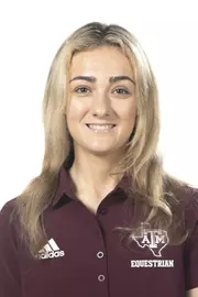COLLEGE STATION, TX - August 23, 2022 - Alle Durkin during Texas A&M Aggies Equestrian headshot day in College Station, TX. Photo By Aiden Shertzer/Texas A&M Athletics