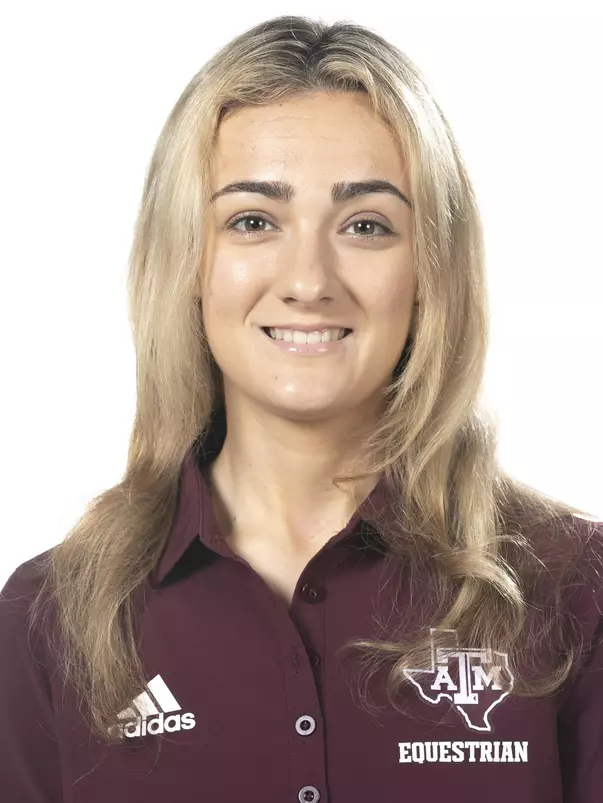COLLEGE STATION, TX - August 23, 2022 - Alle Durkin during Texas A&M Aggies Equestrian headshot day in College Station, TX. Photo By Aiden Shertzer/Texas A&M Athletics