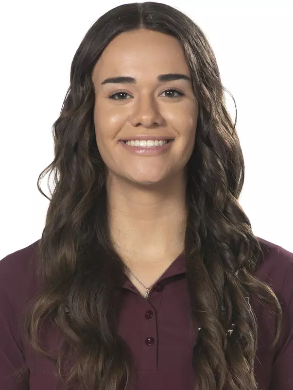 COLLEGE STATION, TX - August 23, 2022 - Mattie Gustin during Texas A&M Aggies Equestrian headshot day in College Station, TX. Photo By Aiden Shertzer/Texas A&M Athletics