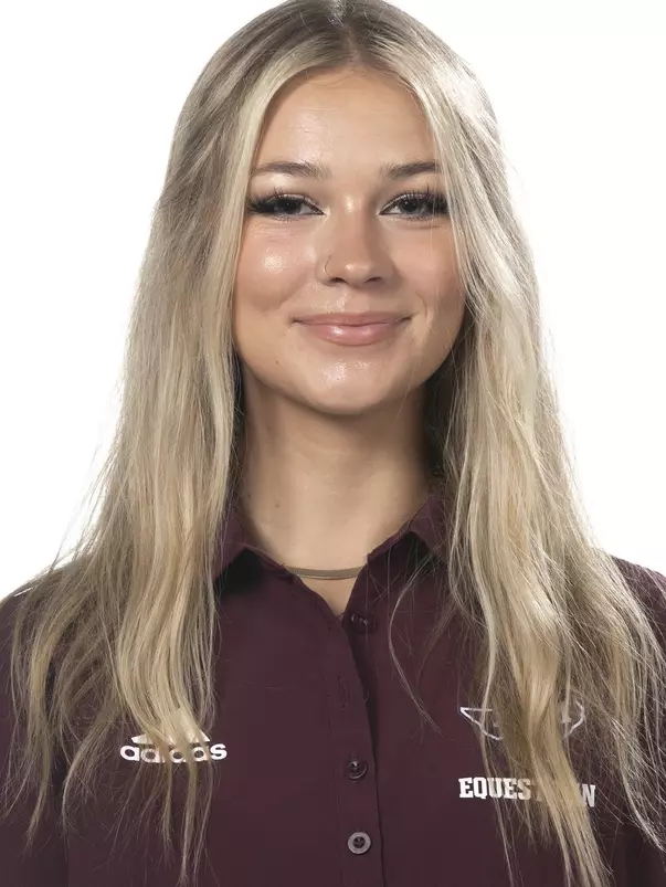 COLLEGE STATION, TX - August 23, 2022 - Kayla Jackson during Texas A&M Aggies Equestrian headshot day in College Station, TX. Photo By Aiden Shertzer/Texas A&M Athletics