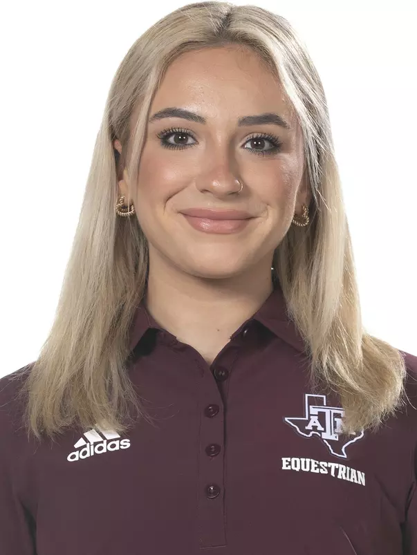 COLLEGE STATION, TX - August 23, 2022 - Bella Kay during Texas A&M Aggies Equestrian headshot day in College Station, TX. Photo By Aiden Shertzer/Texas A&M Athletics