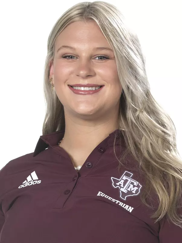 COLLEGE STATION, TX - August 23, 2022 - Emmy-Lu Marsh during Texas A&M Aggies Equestrian headshot day in College Station, TX. Photo By Aiden Shertzer/Texas A&M Athletics