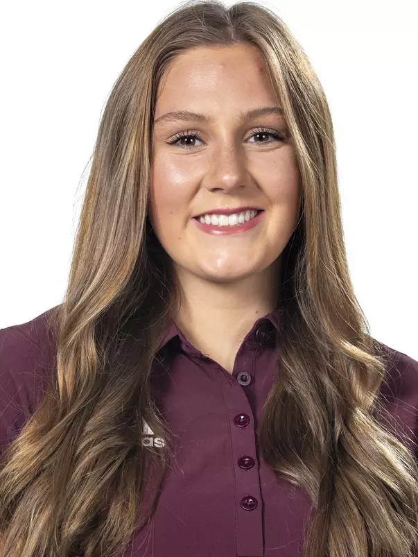 COLLEGE STATION, TX - August 23, 2022 - Ella McCullough during Texas A&M Aggies Equestrian headshot day in College Station, TX. Photo By Aiden Shertzer/Texas A&M Athletics