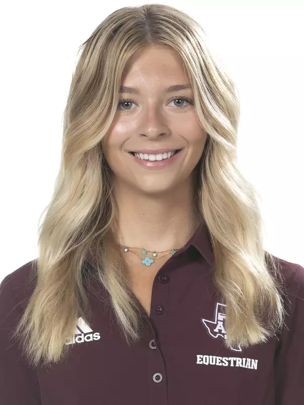 COLLEGE STATION, TX - August 23, 2022 - Kacey Murphy during Texas A&M Aggies Equestrian headshot day in College Station, TX. Photo By Aiden Shertzer/Texas A&M Athletics