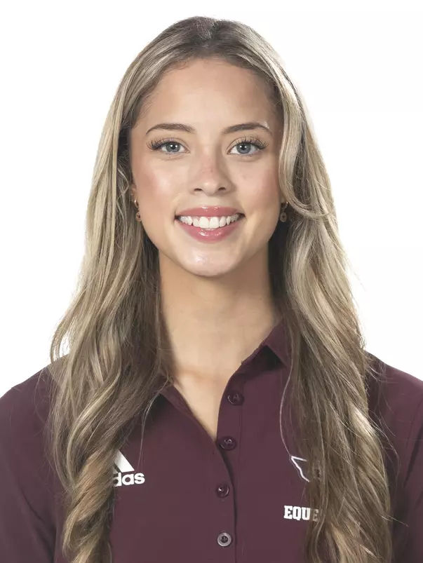 COLLEGE STATION, TX - August 23, 2022 - Alexis Ortiz during Texas A&M Aggies Equestrian headshot day in College Station, TX. Photo By Aiden Shertzer/Texas A&M Athletics
