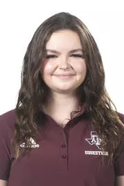 COLLEGE STATION, TX - August 23, 2022 - Ella Petak during Texas A&M Aggies Equestrian headshot day in College Station, TX. Photo By Aiden Shertzer/Texas A&M Athletics