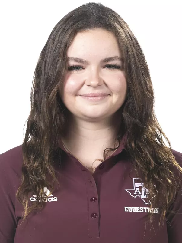 COLLEGE STATION, TX - August 23, 2022 - Ella Petak during Texas A&M Aggies Equestrian headshot day in College Station, TX. Photo By Aiden Shertzer/Texas A&M Athletics