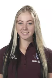 COLLEGE STATION, TX - August 23, 2022 - Ashley Scofield during Texas A&M Aggies Equestrian headshot day in College Station, TX. Photo By Aiden Shertzer/Texas A&M Athletics