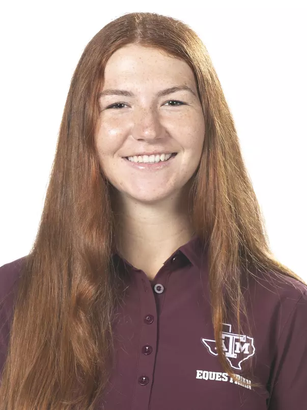 COLLEGE STATION, TX - August 23, 2022 - Katie Triantos during Texas A&M Aggies Equestrian headshot day in College Station, TX. Photo By Aiden Shertzer/Texas A&M Athletics