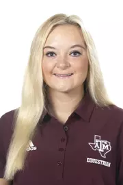 COLLEGE STATION, TX - August 23, 2022 - Madison Wanicka during Texas A&M Aggies Equestrian headshot day in College Station, TX. Photo By Aiden Shertzer/Texas A&M Athletics