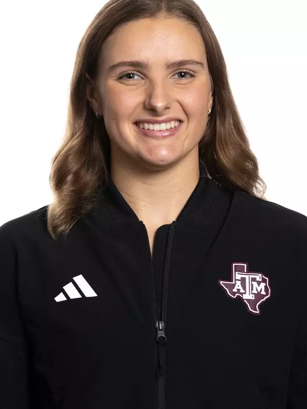 COLLEGE STATION, TX - September 21, 2023 - JoAnn Adler during Texas A&M Aggies Swimming & Diving photo day in College Station, TX. Photo By Evan Pilat/Texas A&M Athletics
