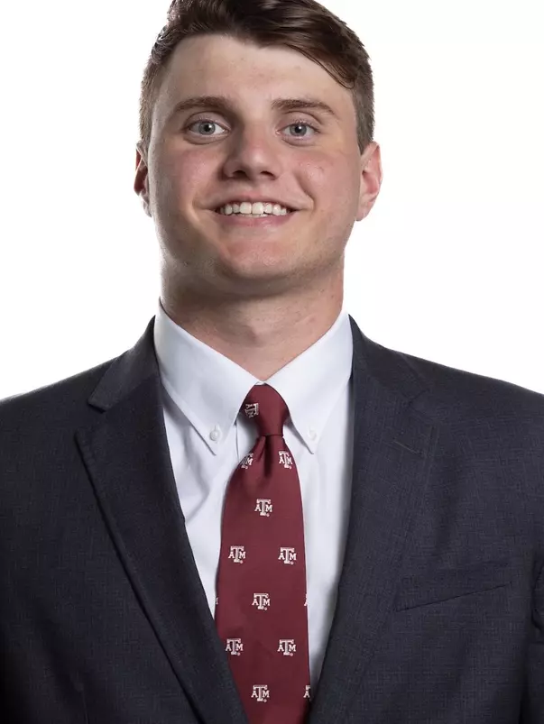 COLLEGE STATION, TX - September 13, 2023 - Thad Dickerson during Texas A&M Aggies Swimming & Diving photo day in College Station, TX. Photo By Evan Pilat/Texas A&M Athletics