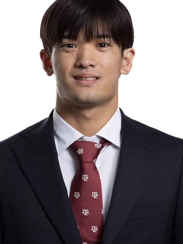 COLLEGE STATION, TX - September 13, 2023 - Takuto Endo during Texas A&M Aggies Swimming & Diving photo day in College Station, TX. Photo By Evan Pilat/Texas A&M Athletics
