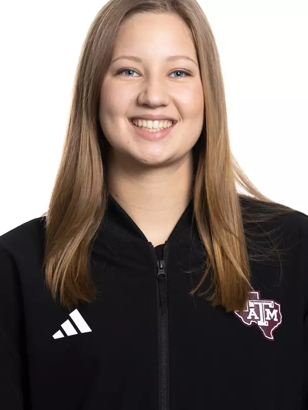 COLLEGE STATION, TX - September 21, 2023 - Brooke Fegley during Texas A&M Aggies Swimming & Diving photo day in College Station, TX. Photo By Evan Pilat/Texas A&M Athletics