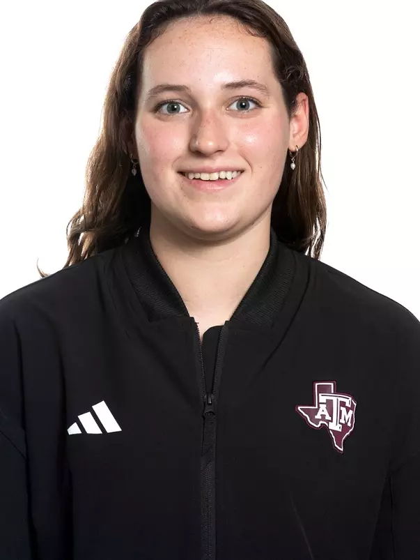 COLLEGE STATION, TX - September 14, 2023 - Rachel Love during Texas A&M Aggies Swimming & Diving photo day in College Station, TX. Photo By Evan Pilat/Texas A&M Athletics