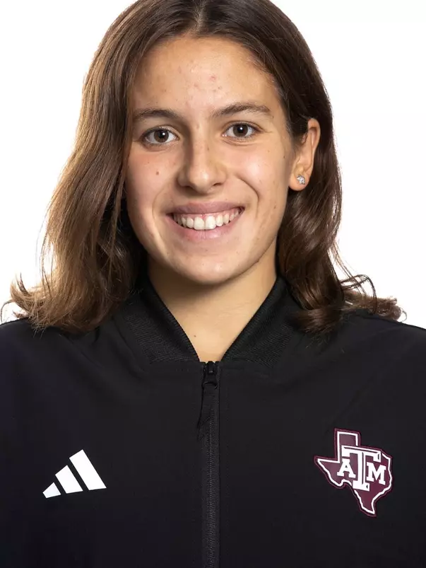 COLLEGE STATION, TX - September 14, 2023 - Alice Marini during Texas A&M Aggies Swimming & Diving photo day in College Station, TX. Photo By Evan Pilat/Texas A&M Athletics