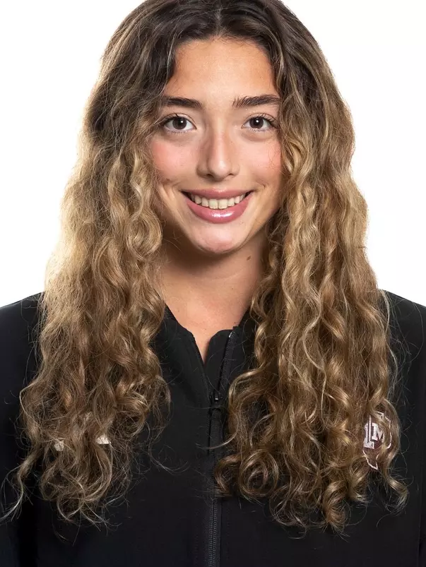 COLLEGE STATION, TX - September 14, 2023 - Sarah Szklaruk Traipe during Texas A&M Aggies Swimming & Diving photo day in College Station, TX. Photo By Evan Pilat/Texas A&M Athletics