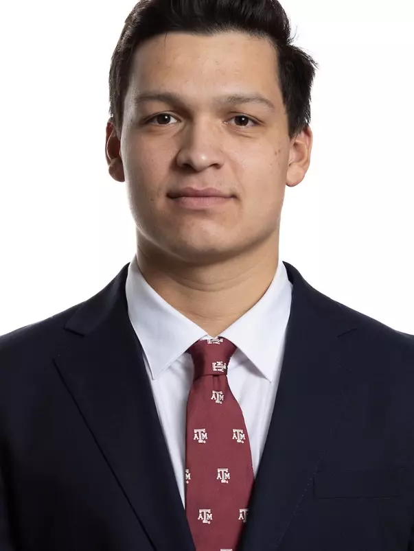 COLLEGE STATION, TX - September 13, 2023 - Max Vega Cuevas during Texas A&M Aggies Swimming & Diving photo day in College Station, TX. Photo By Evan Pilat/Texas A&M Athletics