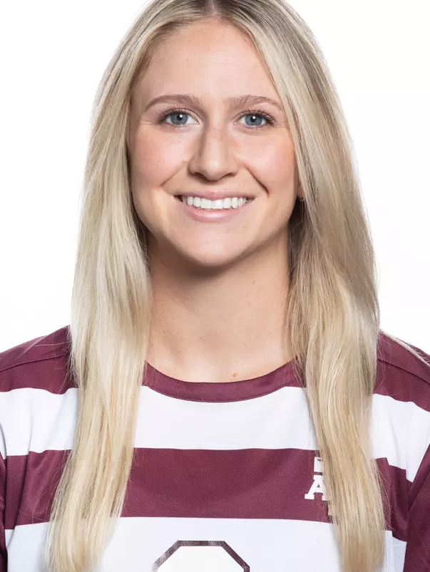 COLLEGE STATION, TX - July 20, 2023 - Midfielder/Forward Kate Colvin #2 of the Texas A&M Aggies during Texas A&M Aggies Soccer photo day in College Station, TX. Photo By Ethan Mito/Texas A&M Athletics
