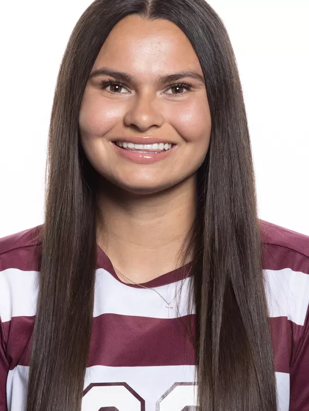 COLLEGE STATION, TX - July 20, 2023 - Defender Olivia Fetzer #20 of the Texas A&M Aggies during Texas A&M Aggies Soccer photo day in College Station, TX. Photo By Ethan Mito/Texas A&M Athletics