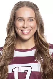 COLLEGE STATION, TX - July 20, 2023 - Forward/Defender Lauren Geczik #17 of the Texas A&M Aggies during Texas A&M Aggies Soccer photo day in College Station, TX. Photo By Ethan Mito/Texas A&M Athletics