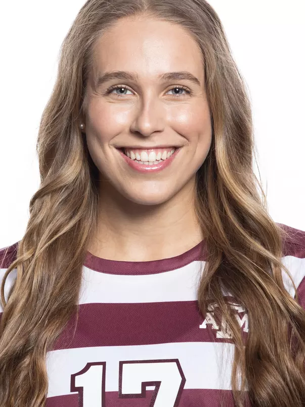 COLLEGE STATION, TX - July 20, 2023 - Forward/Defender Lauren Geczik #17 of the Texas A&M Aggies during Texas A&M Aggies Soccer photo day in College Station, TX. Photo By Ethan Mito/Texas A&M Athletics