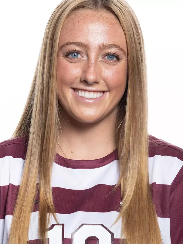 COLLEGE STATION, TX - July 20, 2023 - Midfielder Grace Ivey #10 of the Texas A&M Aggies during Texas A&M Aggies Soccer photo day in College Station, TX. Photo By Ethan Mito/Texas A&M Athletics