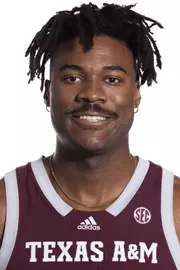 COLLEGE STATION, TX - July 26, 2023 - Forward Julius Marble #34 of the Texas A&M Aggies during Texas A&M Aggies Men's Basketball photo day in College Station, TX. Photo By Ethan Mito/Texas A&M Athletics