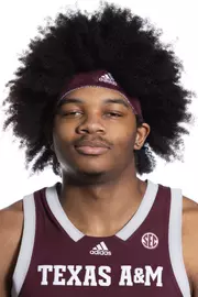COLLEGE STATION, TX - July 26, 2023 - Forward Brandon White #32 of the Texas A&M Aggies during Texas A&M Aggies Men's Basketball photo day in College Station, TX. Photo By Ethan Mito/Texas A&M Athletics