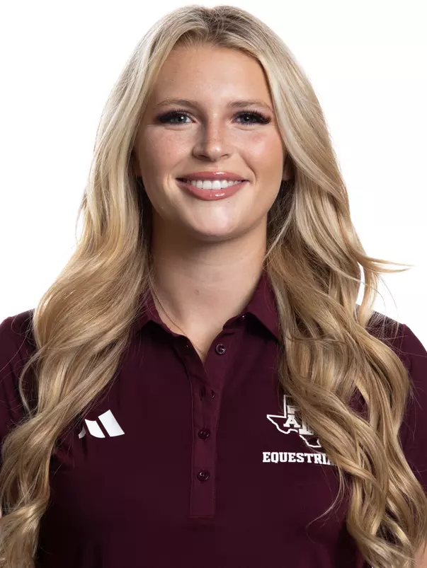 COLLEGE STATION, TX - August 16, 2023 - Millie Anderson of the Texas A&M Aggies during Texas A&M Aggies Equestrian photo day in College Station, TX. Photo By Wesley Bowers/Texas A&M Athletics