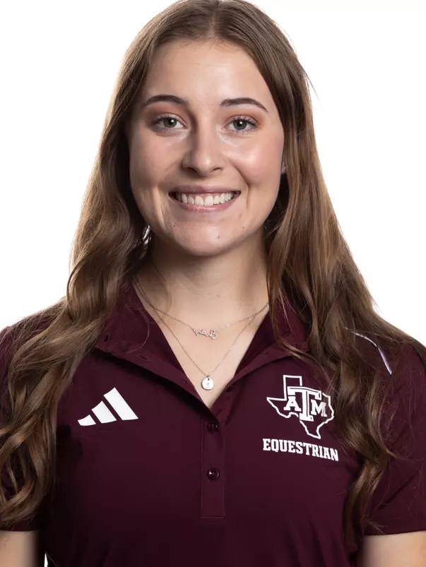 COLLEGE STATION, TX - August 16, 2023 - Kaitlyn Braun of the Texas A&M Aggies during Texas A&M Aggies Equestrian photo day in College Station, TX. Photo By Wesley Bowers/Texas A&M Athletics