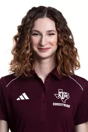 COLLEGE STATION, TX - August 16, 2023 - Mimi Cate Copeland of the Texas A&M Aggies during Texas A&M Aggies Equestrian photo day in College Station, TX. Photo By Wesley Bowers/Texas A&M Athletics