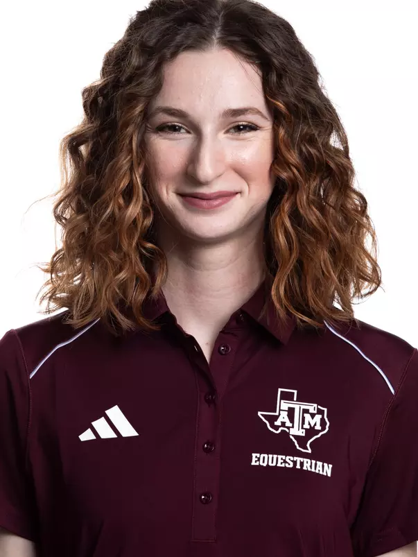 COLLEGE STATION, TX - August 16, 2023 - Mimi Cate Copeland of the Texas A&M Aggies during Texas A&M Aggies Equestrian photo day in College Station, TX. Photo By Wesley Bowers/Texas A&M Athletics