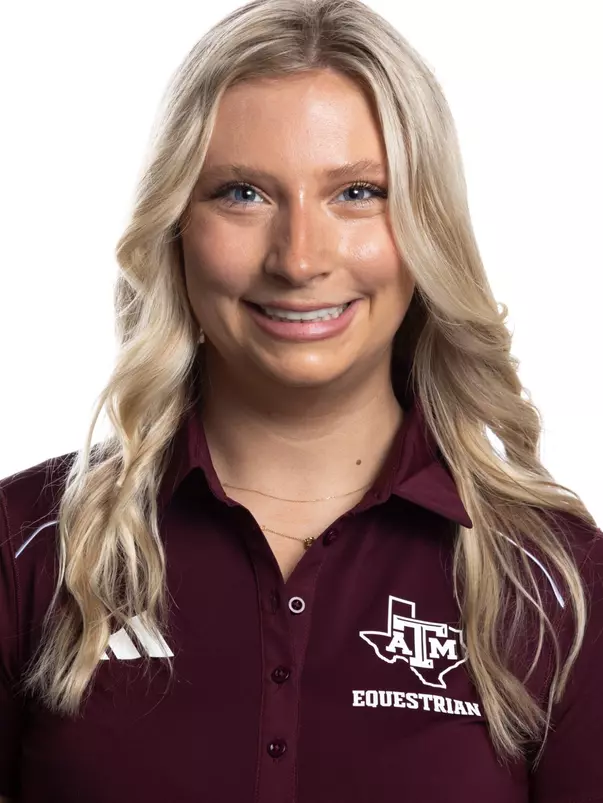 COLLEGE STATION, TX - August 16, 2023 - Emma Cress of the Texas A&M Aggies during Texas A&M Aggies Equestrian photo day in College Station, TX. Photo By Wesley Bowers/Texas A&M Athletics