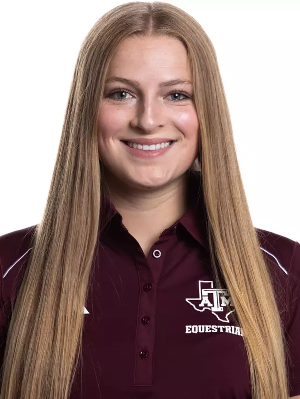 COLLEGE STATION, TX - August 16, 2023 - Lauren Hanson of the Texas A&M Aggies during Texas A&M Aggies Equestrian photo day in College Station, TX. Photo By Wesley Bowers/Texas A&M Athletics