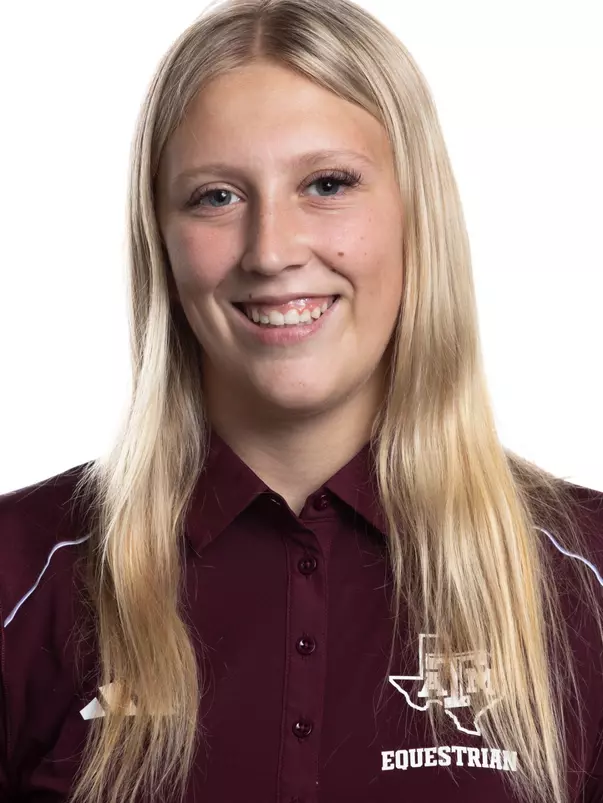 COLLEGE STATION, TX - August 16, 2023 - Kaylynn Heitman of the Texas A&M Aggies during Texas A&M Aggies Equestrian photo day in College Station, TX. Photo By Wesley Bowers/Texas A&M Athletics