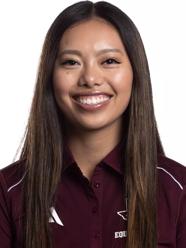 COLLEGE STATION, TX - August 16, 2023 - Alexa Leong of the Texas A&M Aggies during Texas A&M Aggies Equestrian photo day in College Station, TX. Photo By Wesley Bowers/Texas A&M Athletics