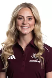 COLLEGE STATION, TX - August 16, 2023 - Keesa Luers of the Texas A&M Aggies during Texas A&M Aggies Equestrian photo day in College Station, TX. Photo By Wesley Bowers/Texas A&M Athletics