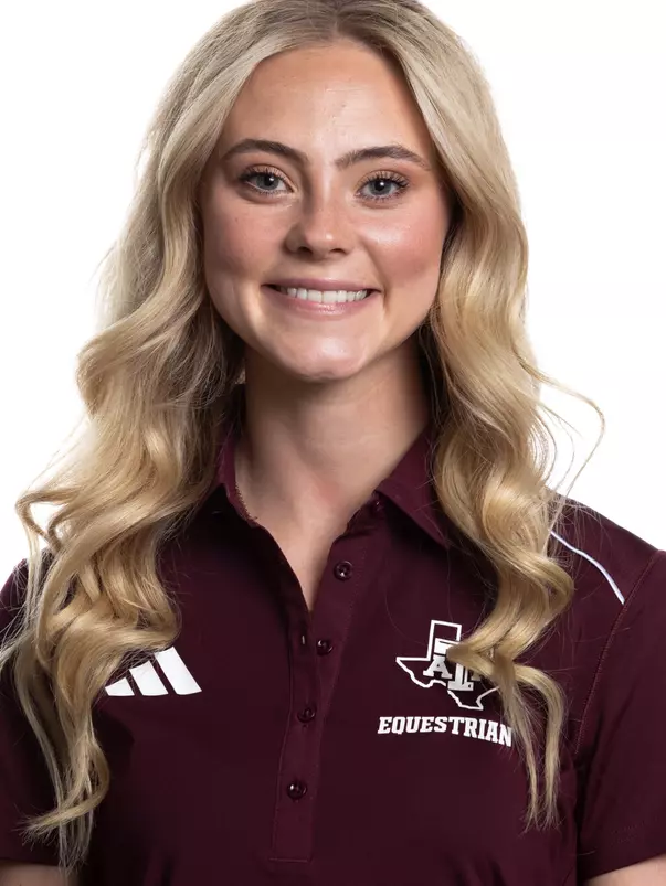 COLLEGE STATION, TX - August 16, 2023 - Keesa Luers of the Texas A&M Aggies during Texas A&M Aggies Equestrian photo day in College Station, TX. Photo By Wesley Bowers/Texas A&M Athletics
