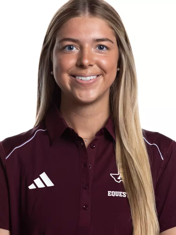 COLLEGE STATION, TX - August 16, 2023 - Clara Nemeth of the Texas A&M Aggies during Texas A&M Aggies Equestrian photo day in College Station, TX. Photo By Wesley Bowers/Texas A&M Athletics